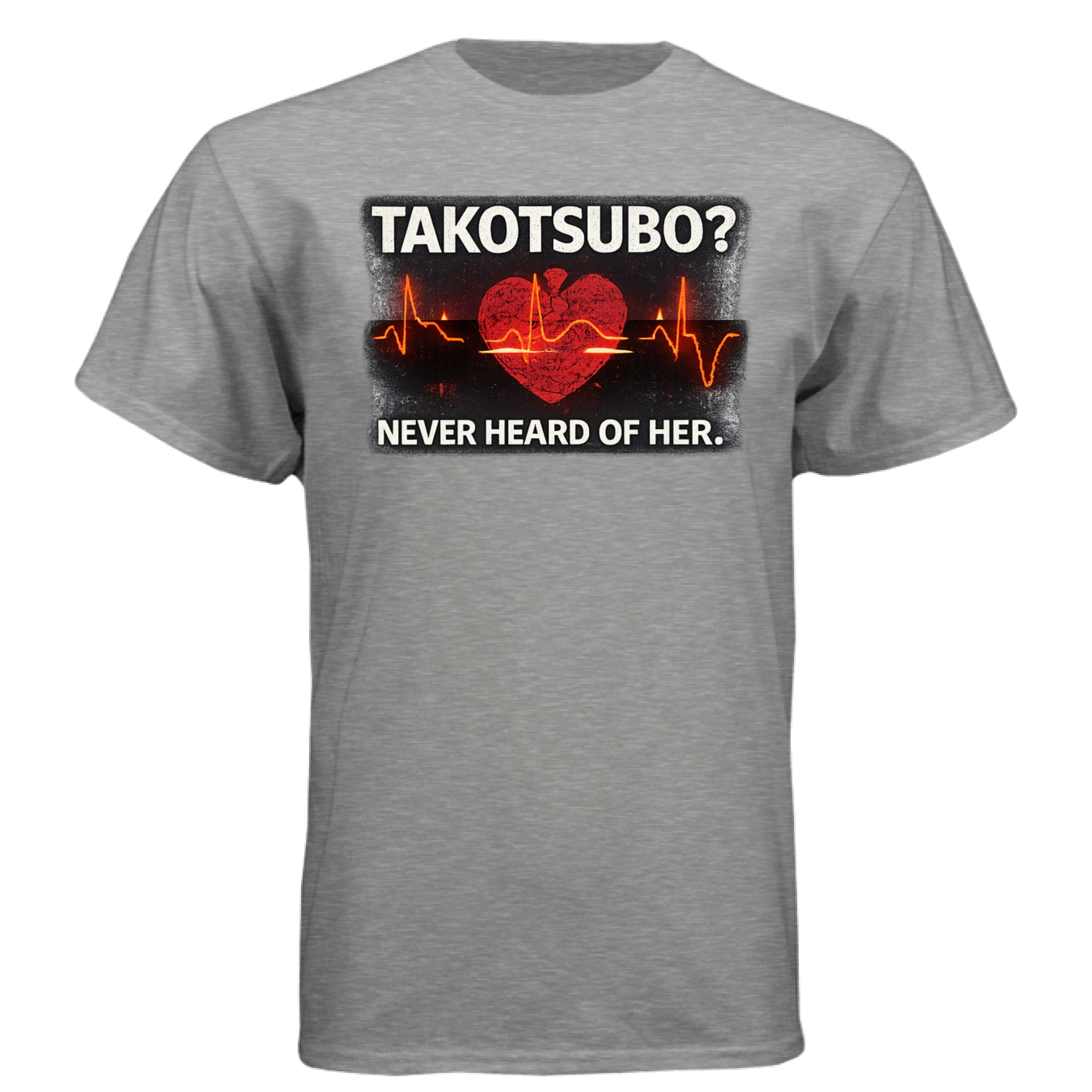 Dark Heather Grey (60/40) - FRONT