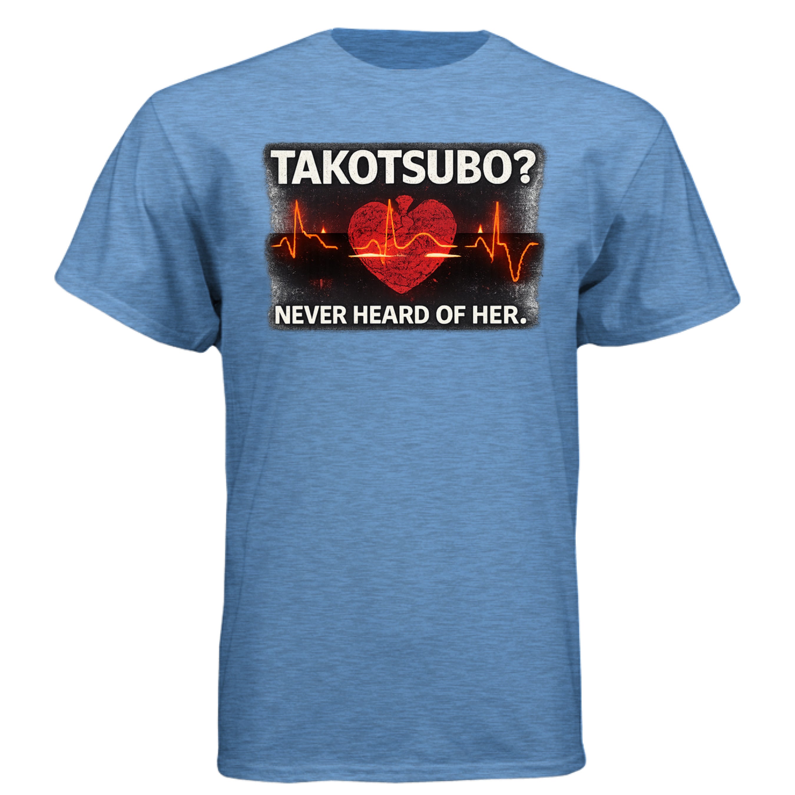 Heather Columbia Blue - FRONT