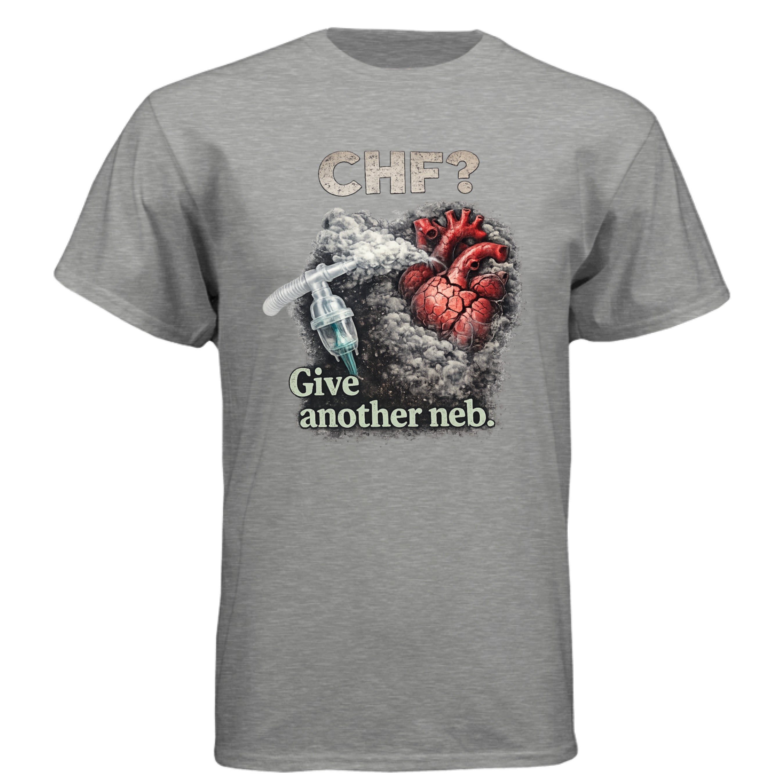 Dark Heather Grey (60/40) - FRONT